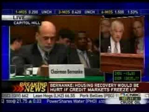 Congressman Ron Paul Schools Bernanke on the Bailo...