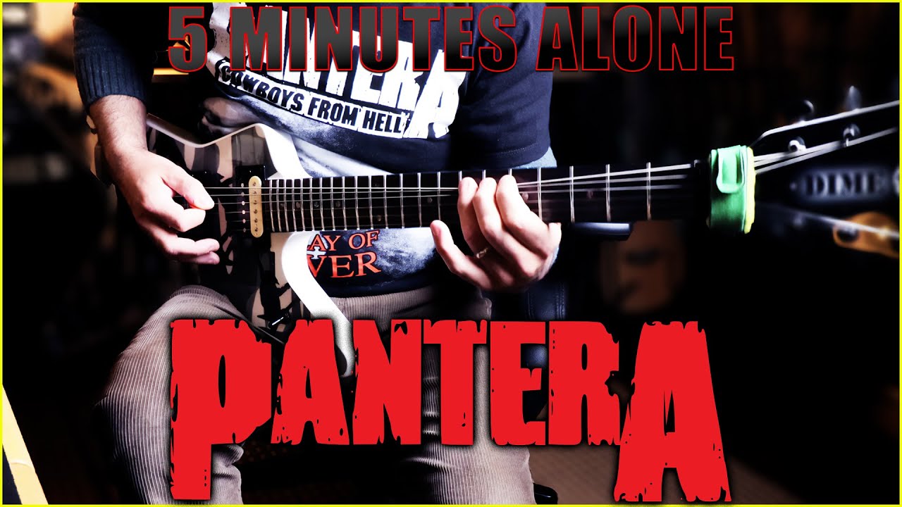 PANTERA - 5 MINUTES ALONE | AMPLITUBE DIME COLLECTION - YouTube