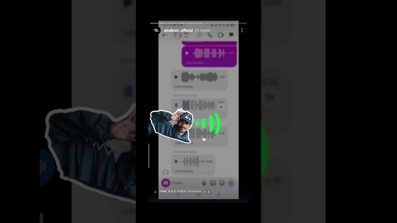 AL ZABRAN TANTANG RHOSY SNAP BATTLE RAP PERSONAL FACE 2 FACE🔥