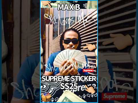 Max B Sticker 🌊💰😎 #maxb #frenchmontana #cokewave #plc #fth #fyp #money #parati #supreme