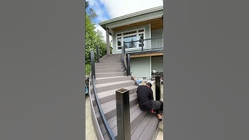 Once the rail parts are bent, they are cut to the desired shape. #drdecks #shorts #shortsvideo