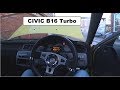 Accord заехал на цепь. Обзорчик Civic Turbo В16