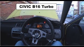 Accord заехал на цепь. Обзорчик Civic Turbo В16