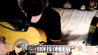 I Wanna Wake Up with You ~ Boris Gardiner ~ Acoustic Cover w/ Epiphone "Elvis Presley" & Egg-Shaker
