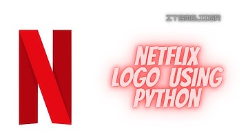 NETFLIX LOGO USING PYTHON | PROGRAMMING