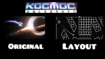"KOCMOC UNLEASHED" Original vs Layout I Geometry Dash Comparison