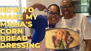 How To Make My MAMA'S Cornbread Dressing