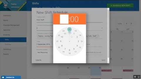 HR Attendance Tracking & E-scheduling Demo Video