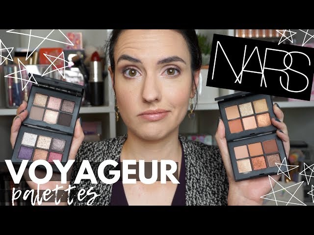 NARS Voyageur Palettes | Swatches of all 4 Palettes + Tutorial - YouTube
