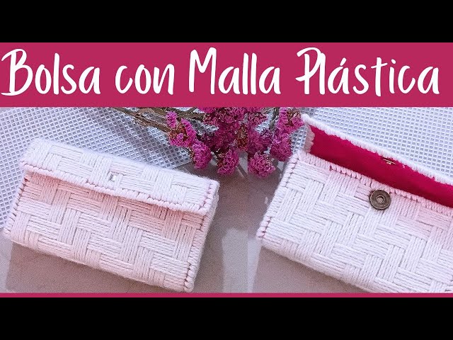 Tipos de Malla plástica para manualidades. / canvas plastic 