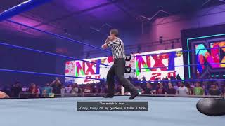 Jay Pierce's Universe  2.0  ( WWE 2K22  ) Through a Table ( Cutscene )