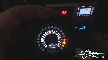 30,000 Watt Voltage Drop Demo - SMD VM-1 Analog LED Volt Meter VS. Digital Display Volt Meter