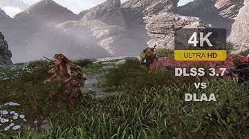 4K DLSS 3.7 Performance vs DLAA // Horizon Forbidden West
