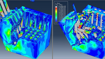 Abaqus CAE meso scale orthogonal cutting model of CFRP. Comparison non-thermal vs. thermal