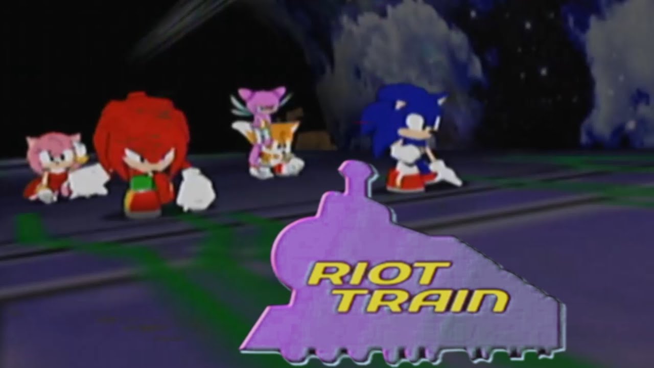 Sonic Riot Power Struggle Onboard Riot Train - Sonic Shuffle - YouTube
