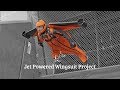 Jet Powered Wingsuit Project - Construction & Testing