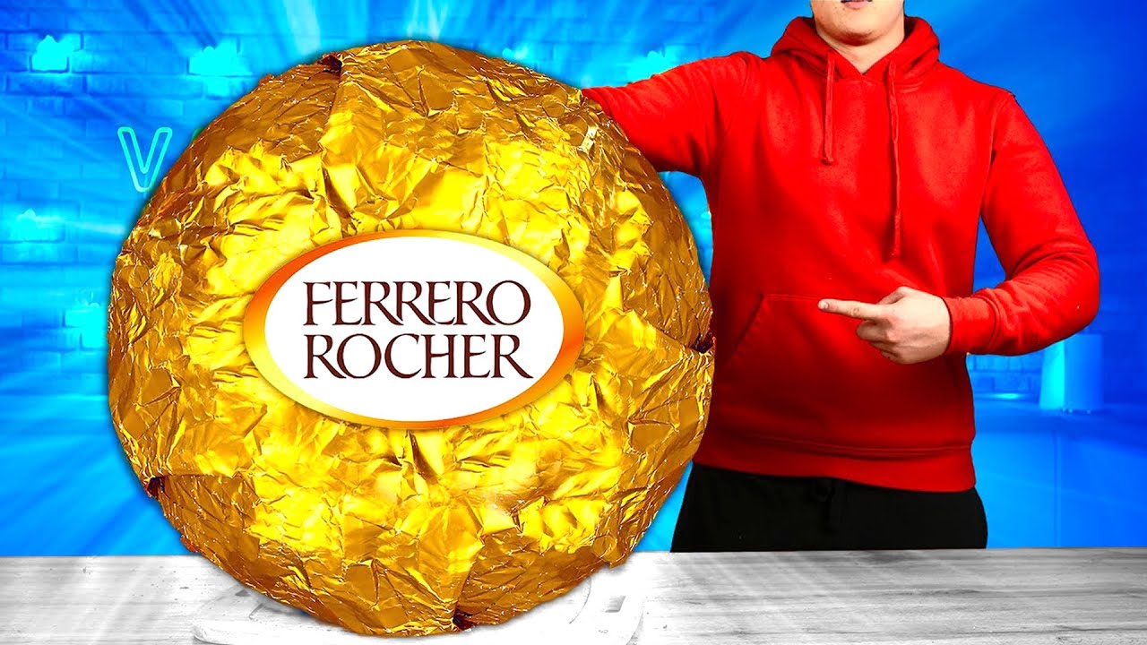 Géant Ferrero Rocher | Comment faire le plus grand du monde DIY Ferrero Rocher par Vanzai