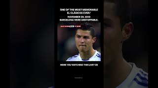 Ronaldo’s 5–0 El Clásico Nightmare 💀