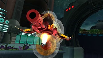 R & C Going Commando HD PS3 Most Returing Weapons 60 Nanotech Only Playthrough Part 8 Planet Notak