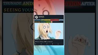 Tsunade and shizune seeing  reaction after seeing young danzo😳😳 #106 #naruto #anime