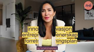 Entreprenørskap, innovasjon og forretningsplan