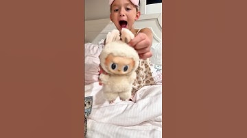 She Couldn’t Fall Asleep… but a Labubu helped!