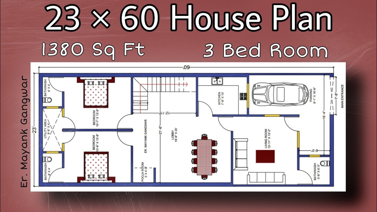 23 60 HOUSE DESIGN 23 60 HOUSE PLAN 1380 SQFT HOUSE LAYOUT 23 60 GHAR KA NAKSHA YouTube 23 60 HOUSE DESIGN 23 60 HOUSE PLAN 1380 SQFT HOUSE LAYOUT 23 60 GHAR KA NAKSHA YouTube