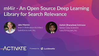ml4ir - An Open Source Deep Learning Library for Search Relevance