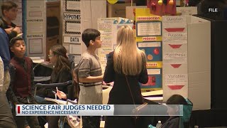Science fair judges needed