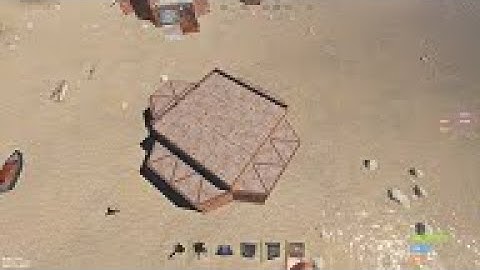 №30 Rust Base 2020 Раст Антирейд дом с двойными потолками v1