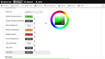 Configuring the Theme