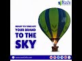 Take Your Brand to the Sky | Digital Marketing Services by Nashi Informatics