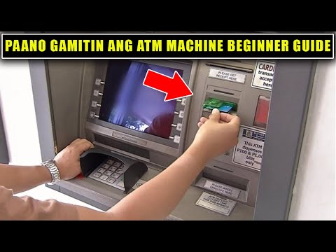 Video: Paano Mag-withdraw Ng Pera Sa Pampang