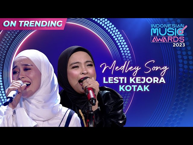 DUA DIVA! LESTI KEJORA x KOTAK - Medley Song | INDONESIAN MUSIC AWARDS 2023 class=