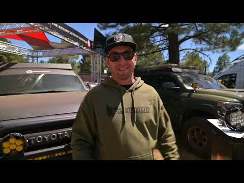 Walk through the Overland west show with Jerry Zaiden and check out some Camburg equipped vehicles.
