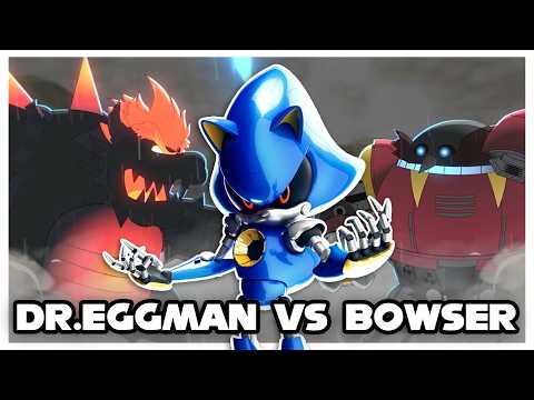 Metal Sonic Reacts To Bowser VS Eggman | DEATH BATTLE!