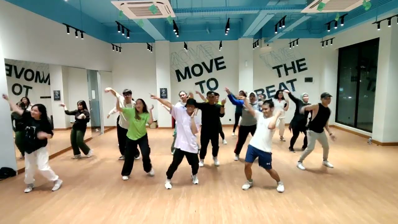 K-Pop Dance Class Fit Hub Fatmawati 18 October 2023 Coach Kak Eigo Song Jung kook - 3D