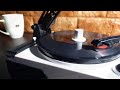 AIが作った音楽をレコードで再生してみた。Record playback of music by AI.