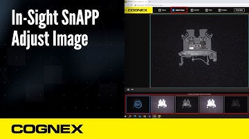 In-Sight SnAPP Sensor: Image Adjustment Tutorial | Cognex Support