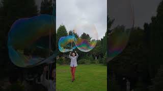 GIANT BUBBLES - GUAR GUM UK RECIPE (ON 18 FOOT WICK) (4)