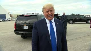 President Trump Delivers Remarks Upon Arrival in Ohio