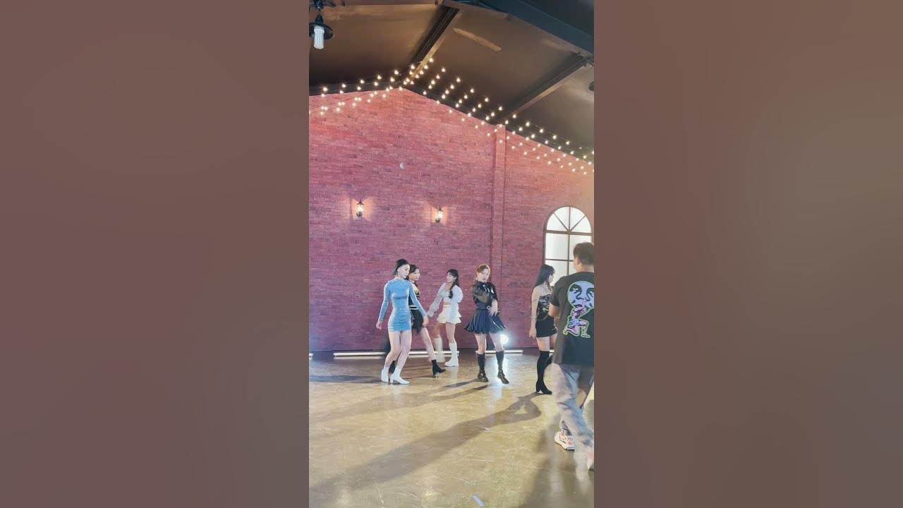 학교 과제로 만든 걸그룹 뮤비 현장 #shorts