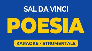 Poesia - Sal Da Vinci | KARAOKE e BASE STRUMENTALE