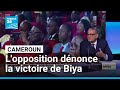 Cameroon Opposition Denounces Paul Biya S Victory FRANCE 24