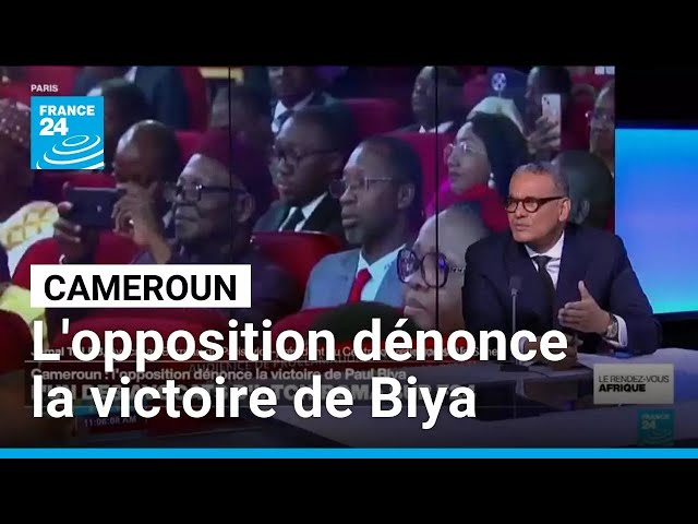 Cameroun : l'opposition dénonce la victoire de Paul Biya • FRANCE 24
