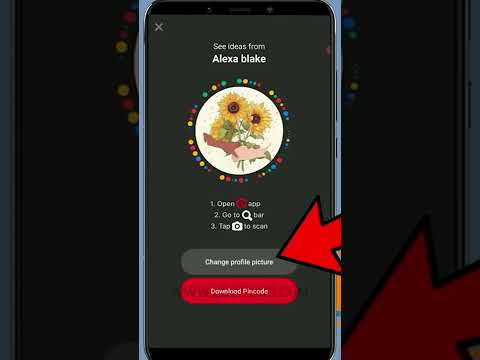 How To Delete Profile Picture In Pinterest | Pinterest App #Shorts