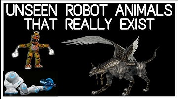 अनदेखी रोबोट जानवर जो वास्तव में मौजूद हैं|| UNSEEN ROBOAT ANIMALS THAT REALLY EXIST||THECROWNKAAL