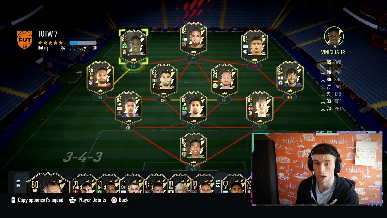 Nick reacts to TOTW 7