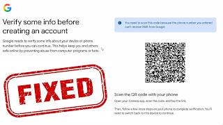 How to create a Gmail without scanning QR code with your phone screenshot 4