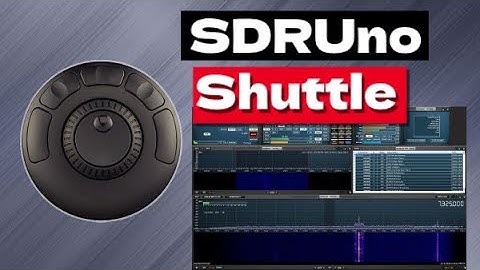 Using Contour Shuttle with SDRUno